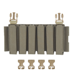 Raider Rig 2.0 for the Flux Raider, minimalist pistol magazine chest rig placard in Ranger Green